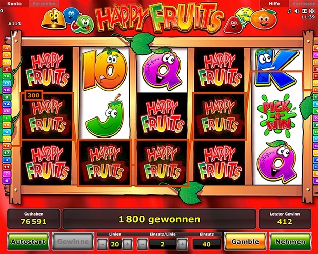 Happy-Fruits-Spiel