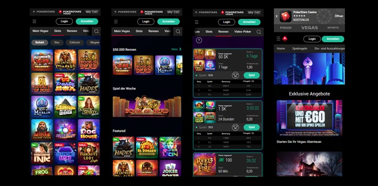 PokerStarsVegas-App