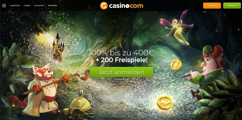 Vorschaubild der Webseite von Casino.com