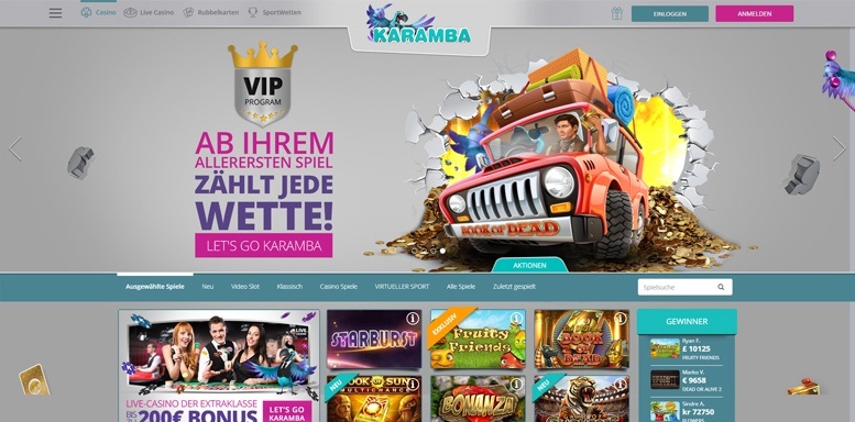 Karamba Casino Spiele