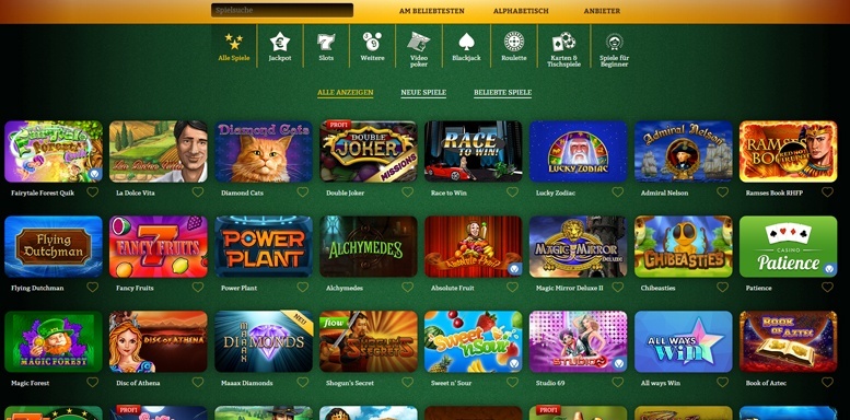 Online Casino Deutschland Spiele