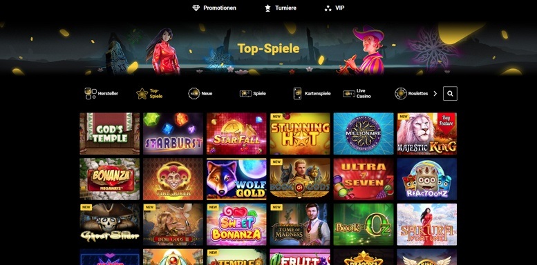 ZetCasino Spiele