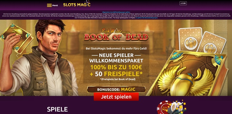 Slotsmagic Startseite